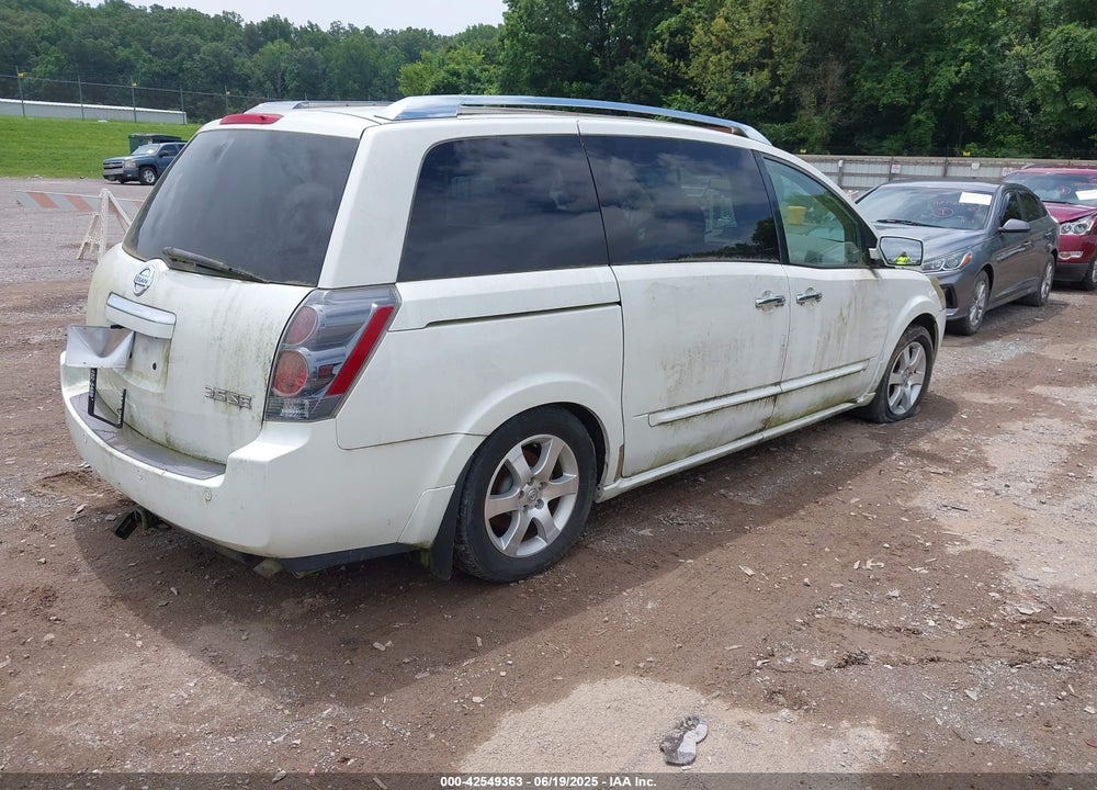 2007 NISSAN QUEST 3.5 SE VIN: 5N1BV28U57N138381