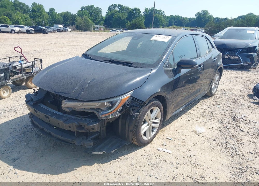 2019 TOYOTA COROLLA VIN: JTNK4RBE2K3062538