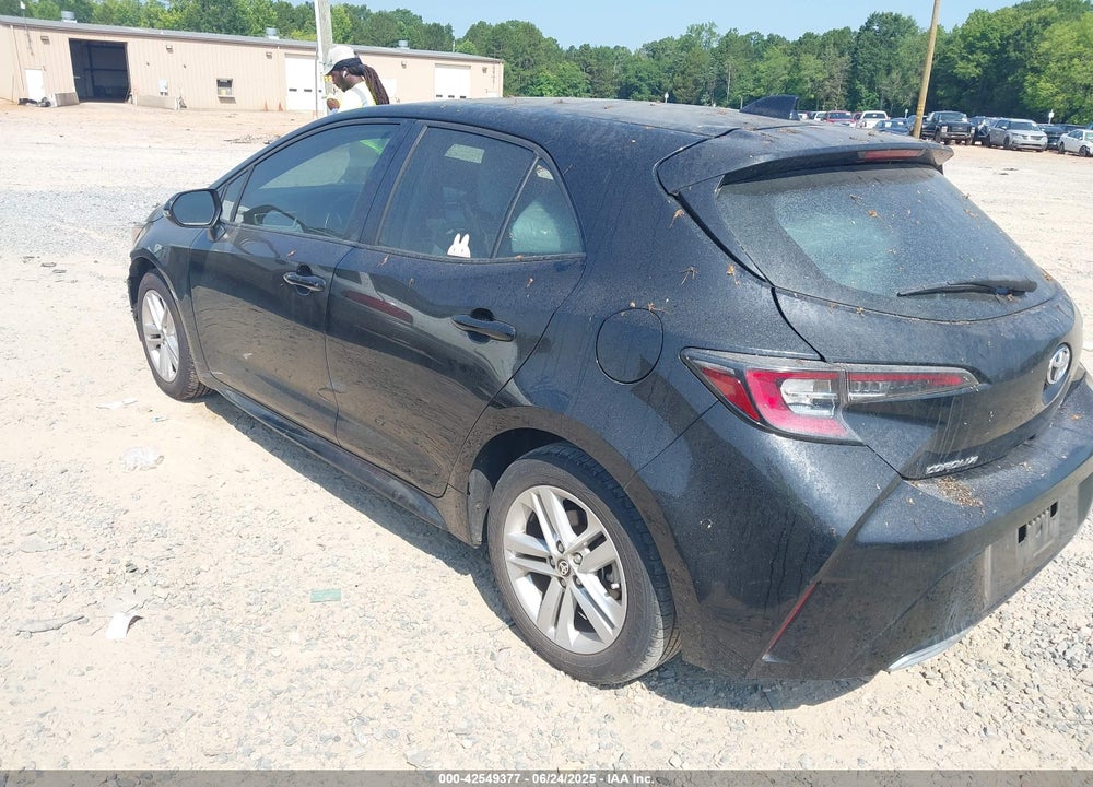 2019 TOYOTA COROLLA VIN: JTNK4RBE2K3062538