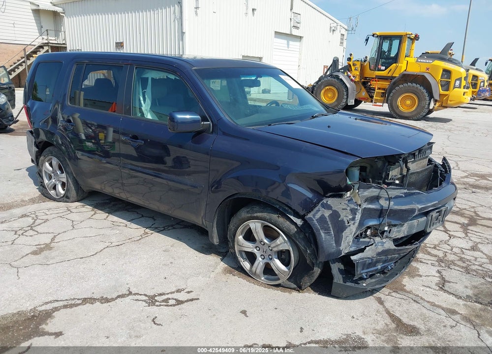 2012 HONDA PILOT EX-L VIN: 5FNYF4H55CB067904