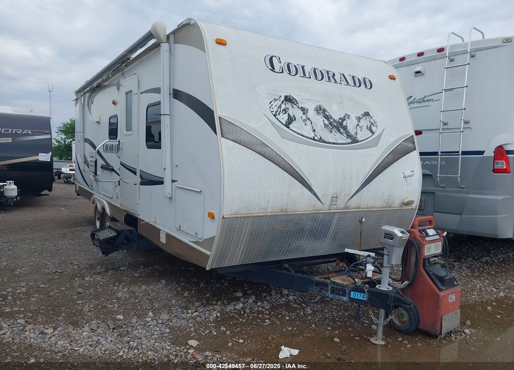 2011 DUTCHMAN COLORADO 260RB VIN: 47CTCRP24BP626174
