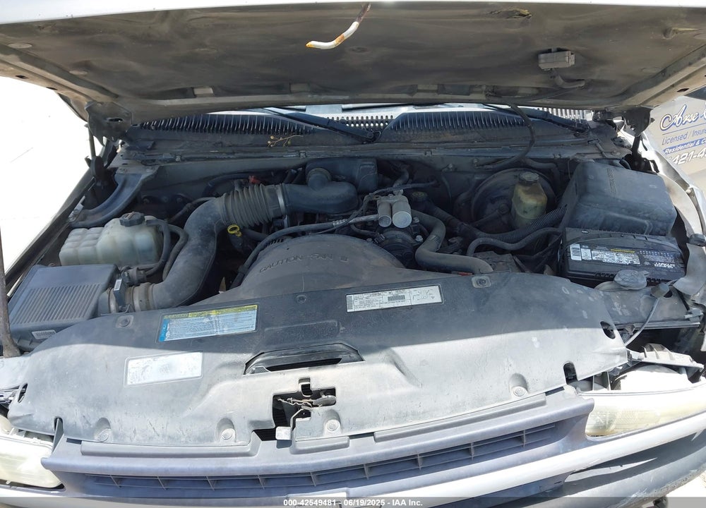 2001 CHEVROLET SILVERADO 1500 VIN: 2GCEC19W911281554