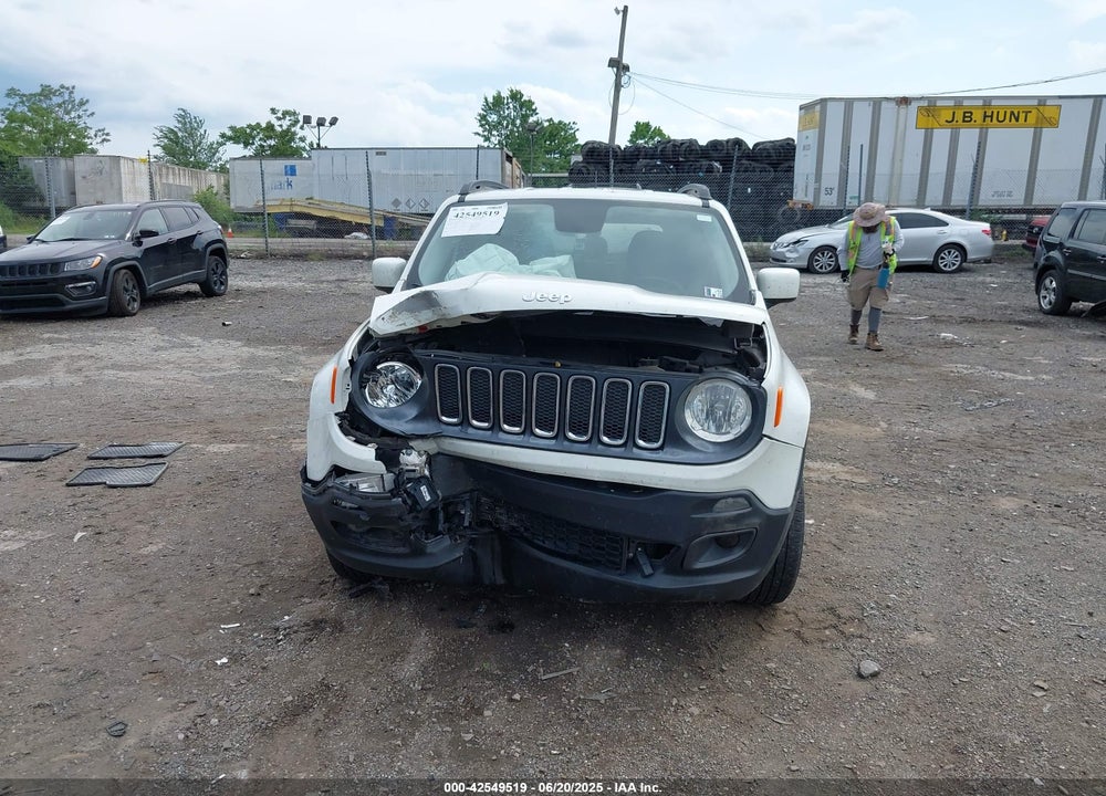 2016 JEEP RENEGADE VIN: ZACCJBBT7GPC72238