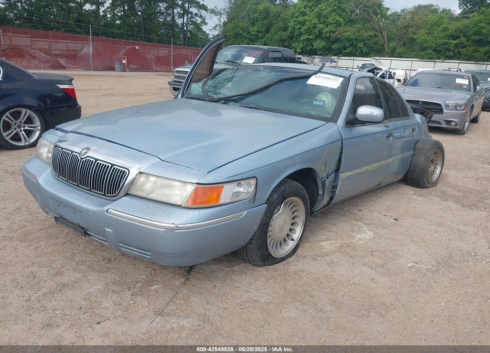 2002 MERCURY GRAND MARQUIS LS VIN: 2MEFM75W22X617973