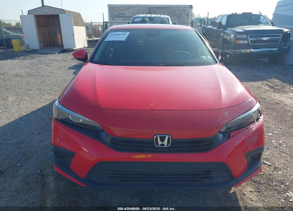2022 HONDA CIVIC VIN: 2HGFE1F78NH318409