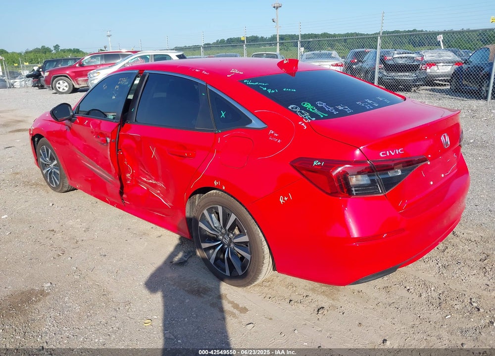 2022 HONDA CIVIC VIN: 2HGFE1F78NH318409