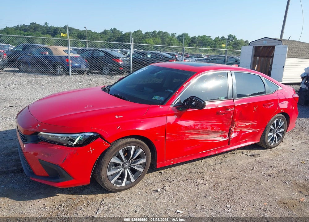 2022 HONDA CIVIC VIN: 2HGFE1F78NH318409