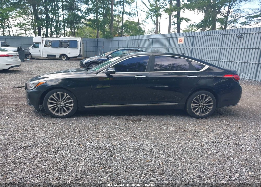 2015 HYUNDAI GENESIS VIN: KMHGN4JE9FU023078