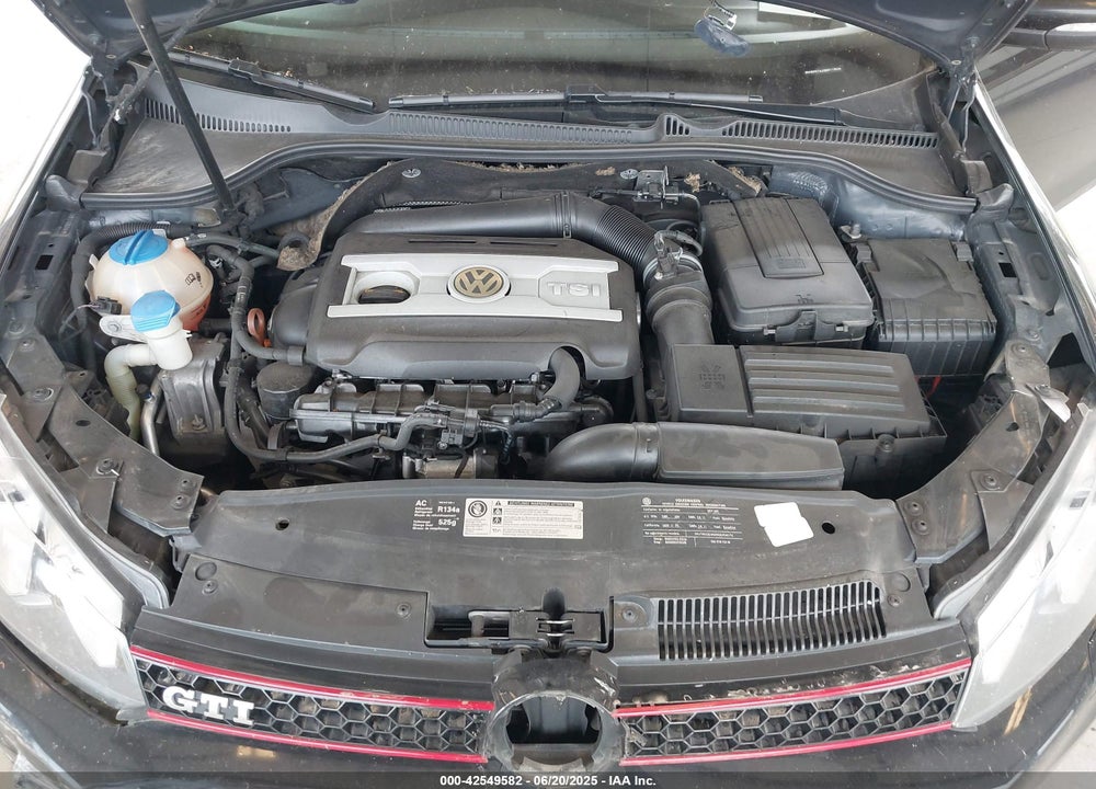 2011 VOLKSWAGEN GTI VIN: WVWHV7AJ2BW113534