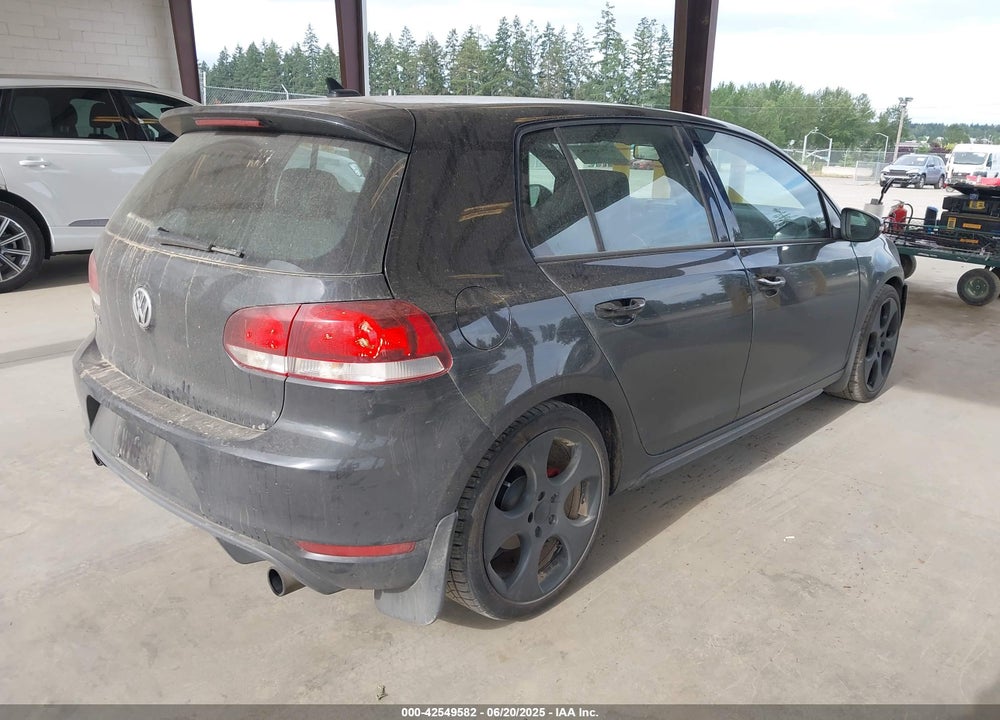 2011 VOLKSWAGEN GTI VIN: WVWHV7AJ2BW113534