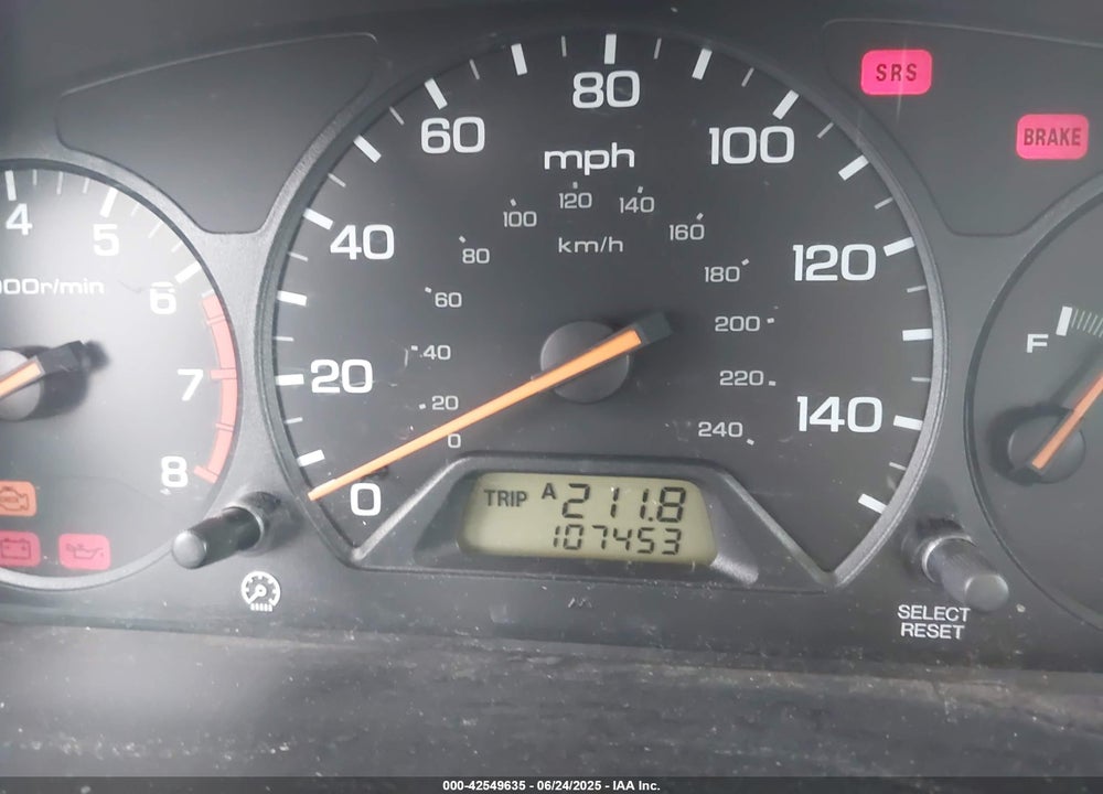 2002 HONDA ACCORD VIN: 3HGCG66512G705744