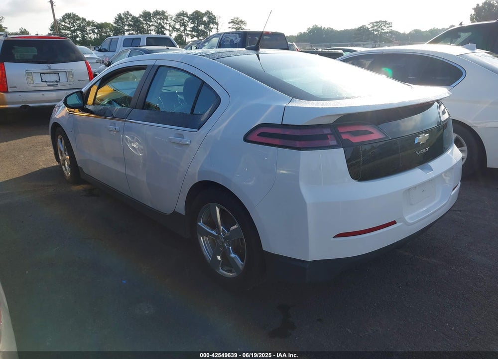2012 CHEVROLET VOLT VIN: 1G1RD6E44CU101865