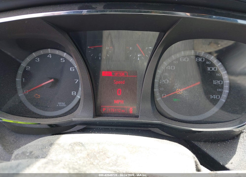 2013 GMC TERRAIN SLE-2 VIN: 2GKALSEK4D6225198