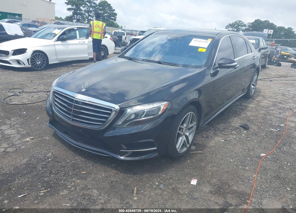 2016 MERCEDES-BENZ S CLASS VIN: WDDUG8FBXGA219594