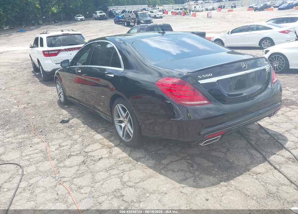 2016 MERCEDES-BENZ S CLASS VIN: WDDUG8FBXGA219594