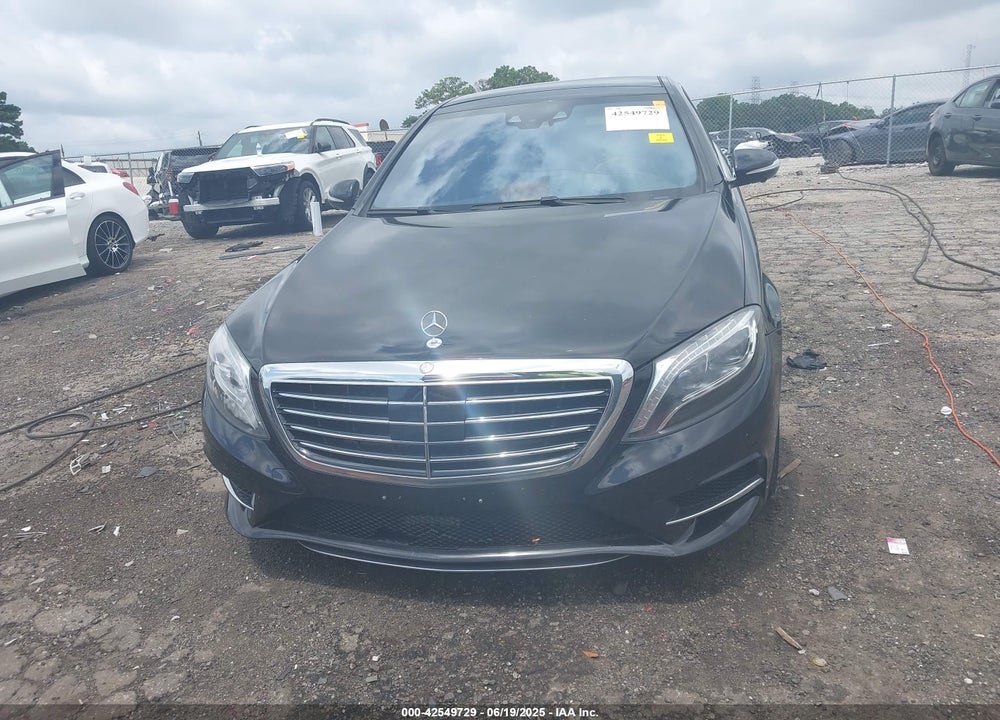 2016 MERCEDES-BENZ S CLASS VIN: WDDUG8FBXGA219594