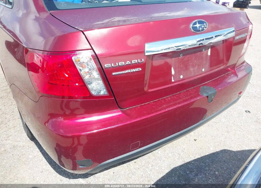 2010 SUBARU IMPREZA VIN: JF1GE6B61AH513206