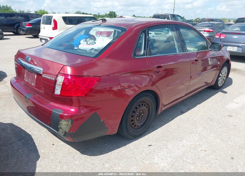 2010 SUBARU IMPREZA VIN: JF1GE6B61AH513206