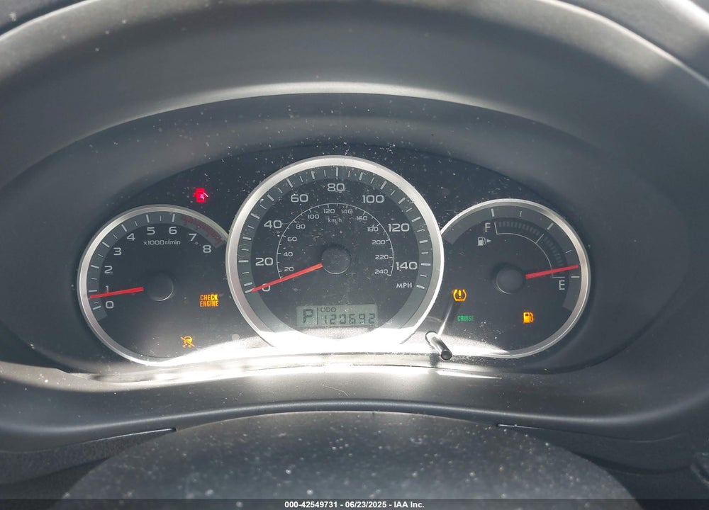 2010 SUBARU IMPREZA VIN: JF1GE6B61AH513206