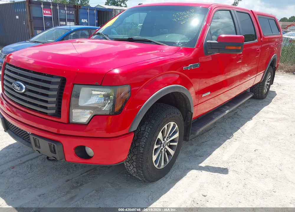 2011 FORD F-150 FX4 VIN: 1FTFW1ET0BFC56821