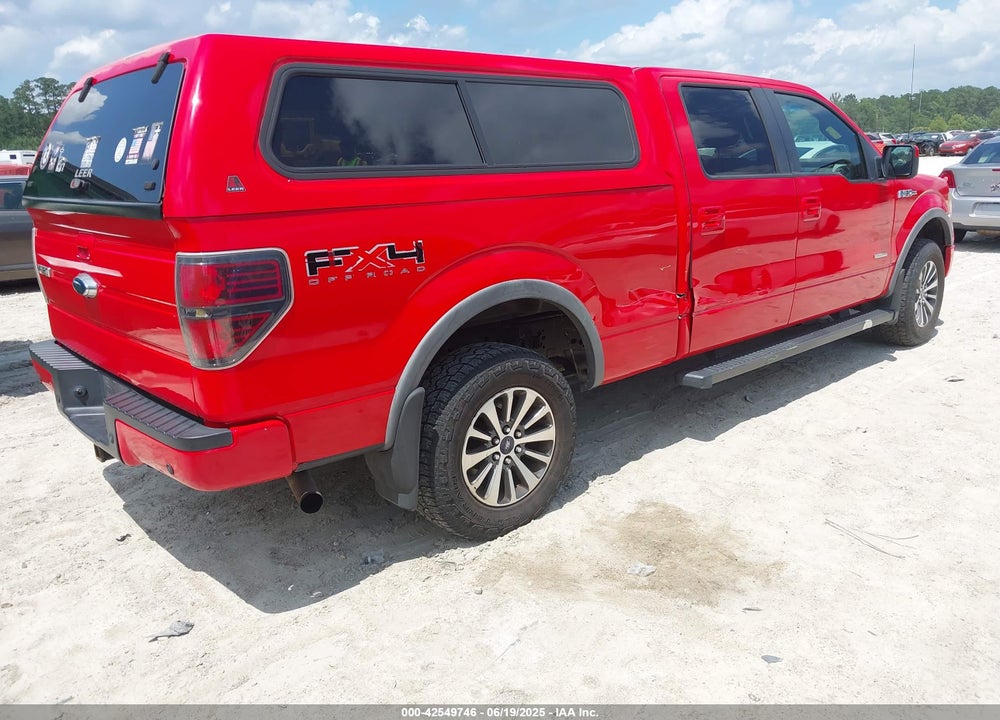 2011 FORD F-150 FX4 VIN: 1FTFW1ET0BFC56821