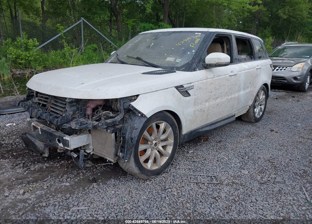 2016 LAND ROVER RANGE ROVER SPORT VIN: SALWR2PF5GA591381