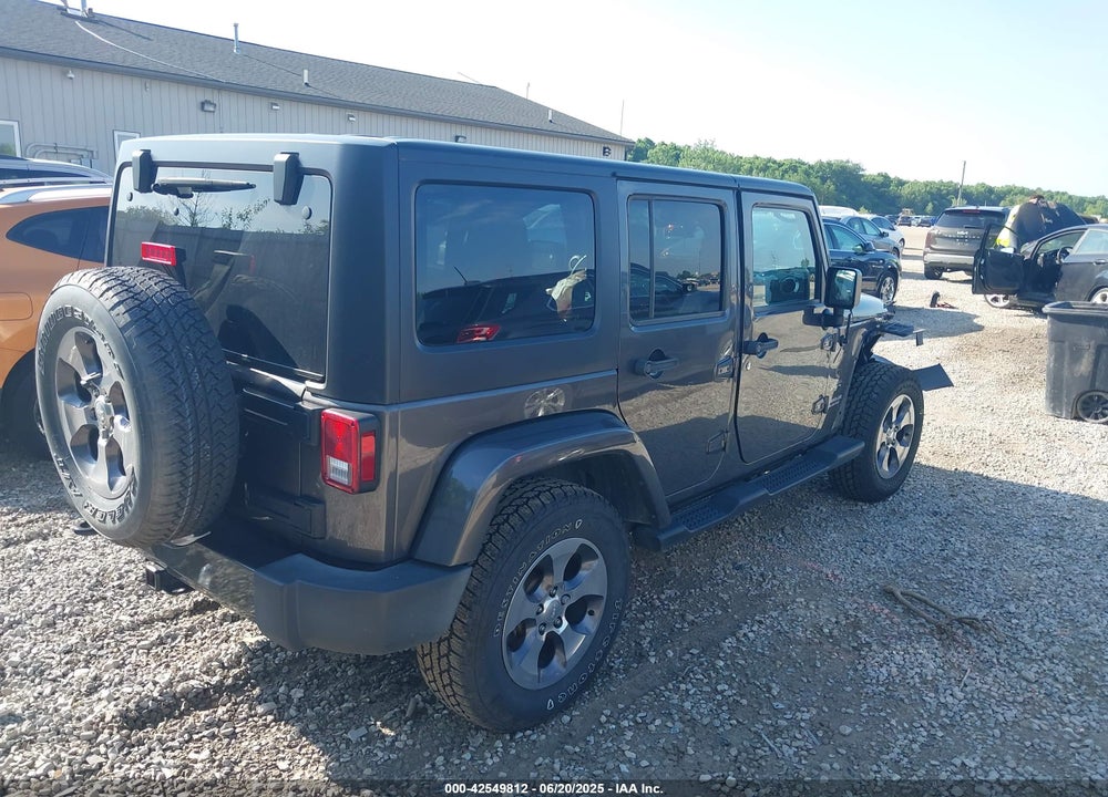 2016 JEEP WRANGLER UNLIMITED VIN: 1C4BJWEG0GL249146