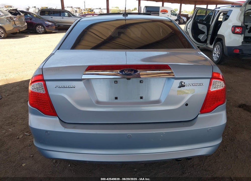 2010 FORD FUSION HYBRID VIN: 3FADP0L32AR143350