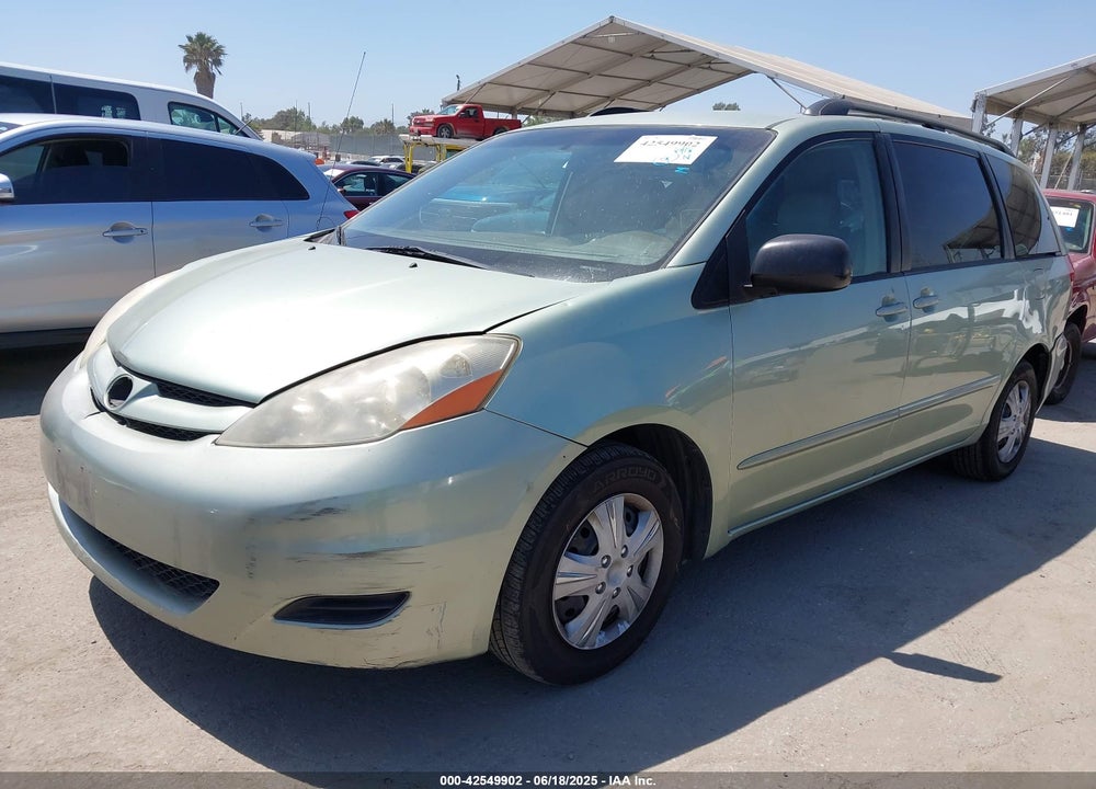 2007 TOYOTA SIENNA LE VIN: 5TDZK23CX7S085830
