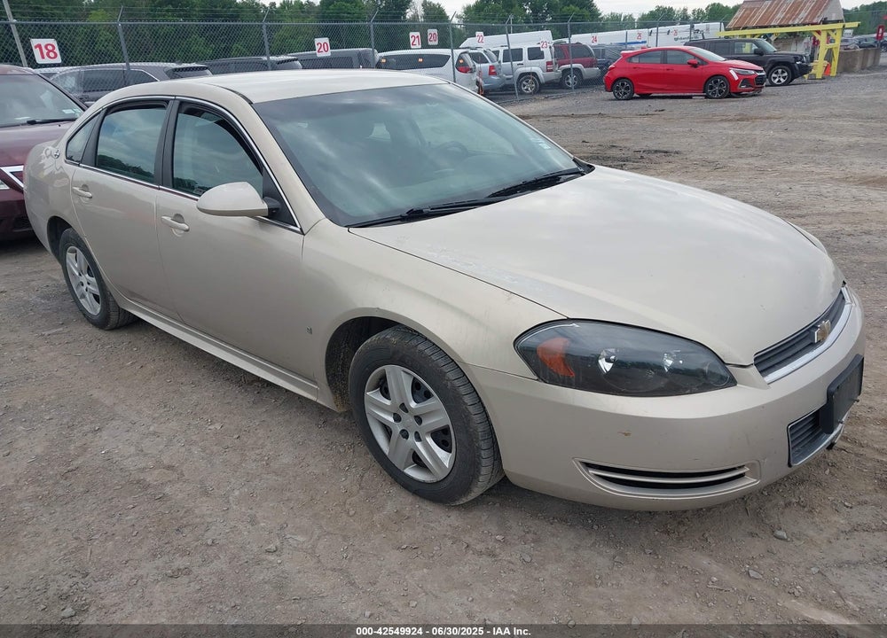 2009 CHEVROLET IMPALA LS VIN: 2G1WB57K291325171