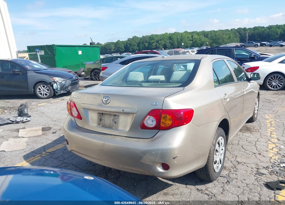 2009 TOYOTA COROLLA VIN: 1NXBU40E69Z032971
