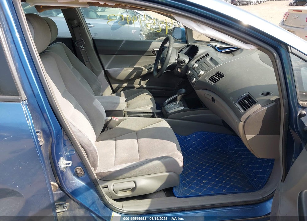 2008 HONDA CIVIC LX VIN: 2HGFA16598H529875
