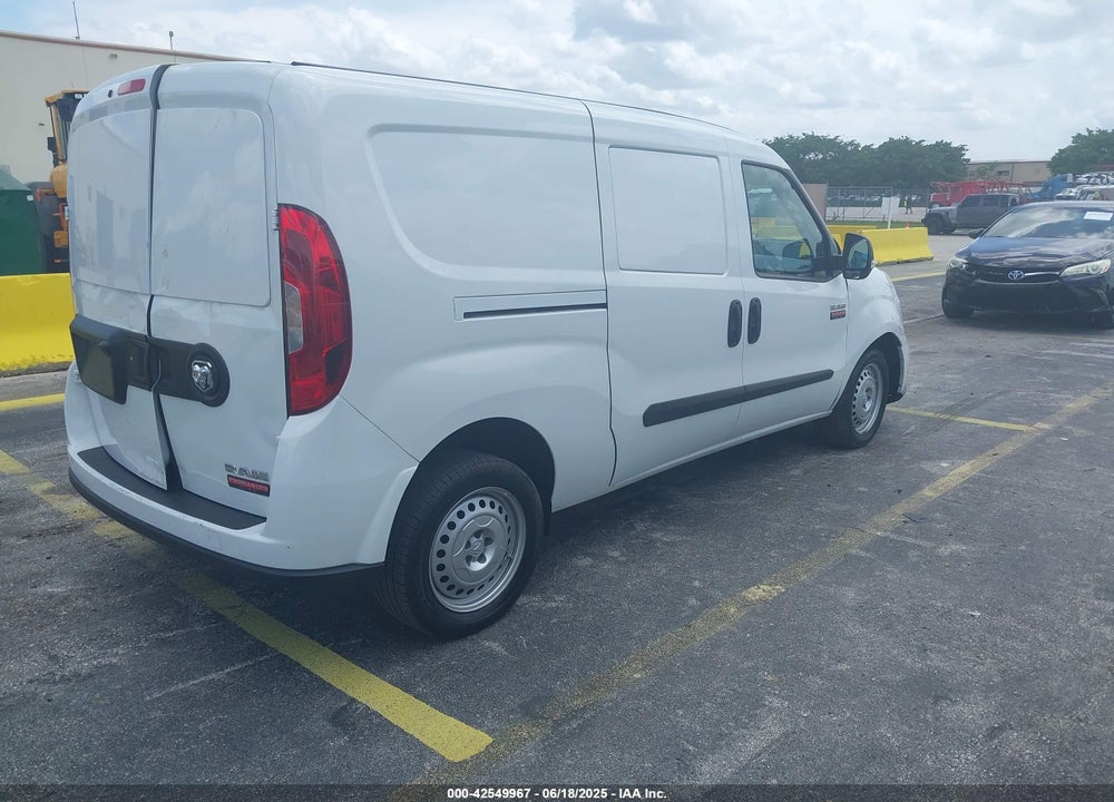 2022 RAM PROMASTER CITY CARGO VAN VIN: ZFBHRFAB6N6Y24331