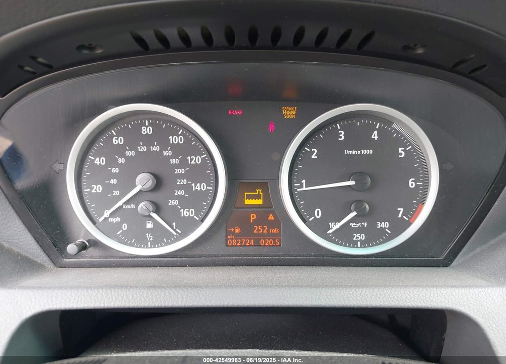 2005 BMW 645CI VIN: WBAEK73495B324905