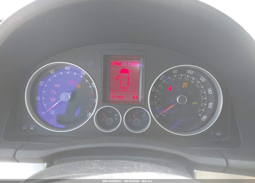 2009 VOLKSWAGEN GTI 2-DOOR VIN: WVWEV71K99W014585