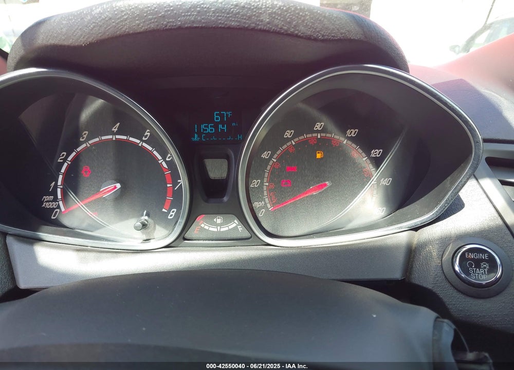 2016 FORD FIESTA VIN: 3FADP4GX9GM136163