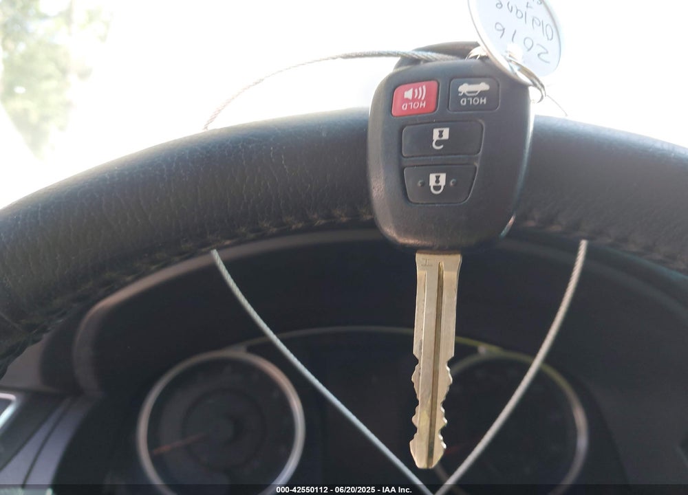 2016 TOYOTA CAMRY VIN: 4T1BF1FK5GU521364