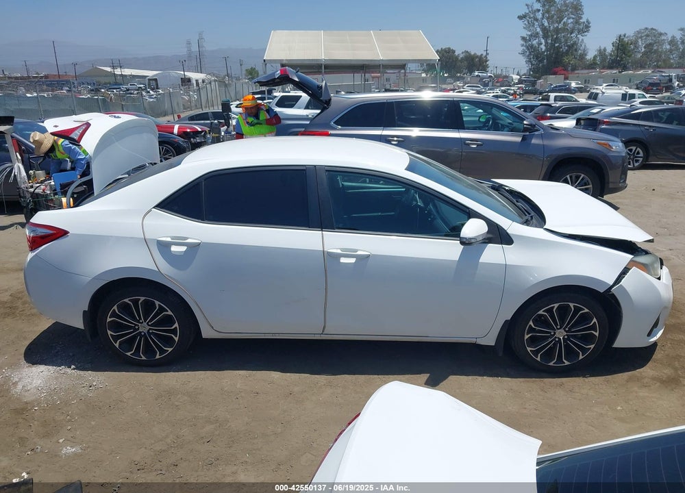 2015 TOYOTA COROLLA VIN: 2T1BURHE3FC270260