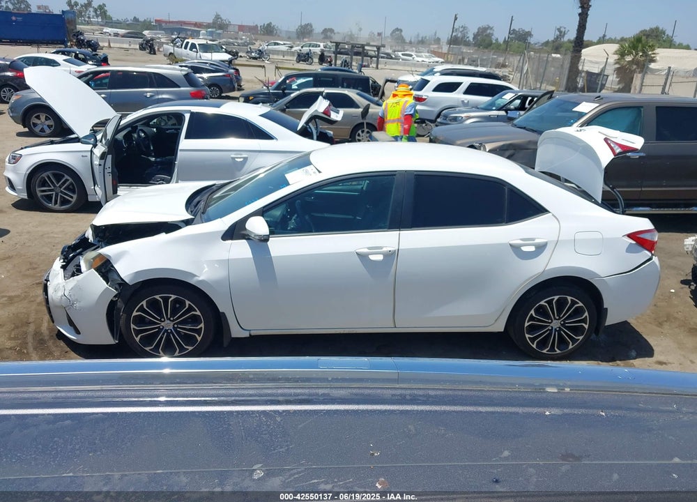 2015 TOYOTA COROLLA VIN: 2T1BURHE3FC270260