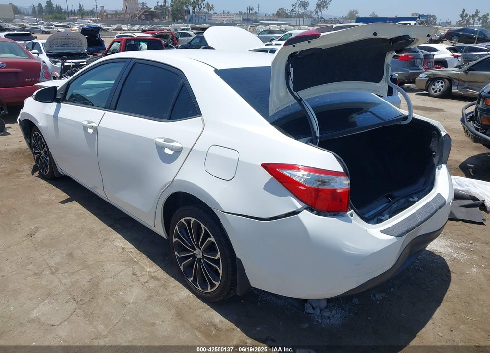 2015 TOYOTA COROLLA VIN: 2T1BURHE3FC270260