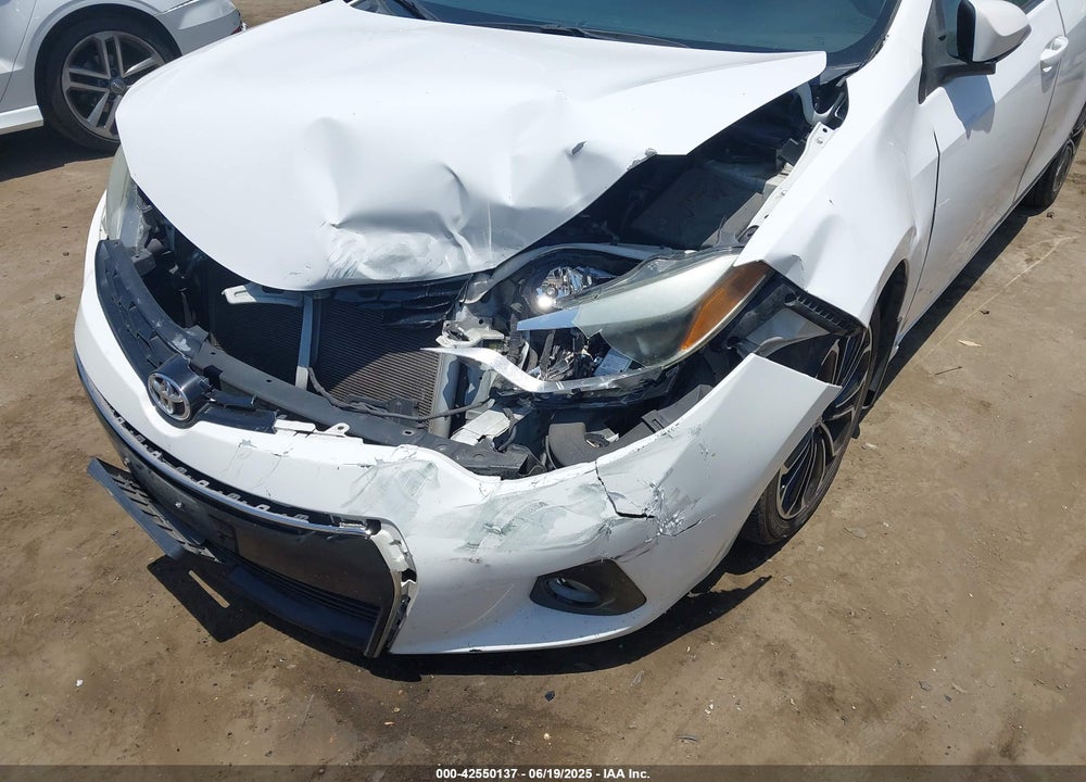 2015 TOYOTA COROLLA VIN: 2T1BURHE3FC270260