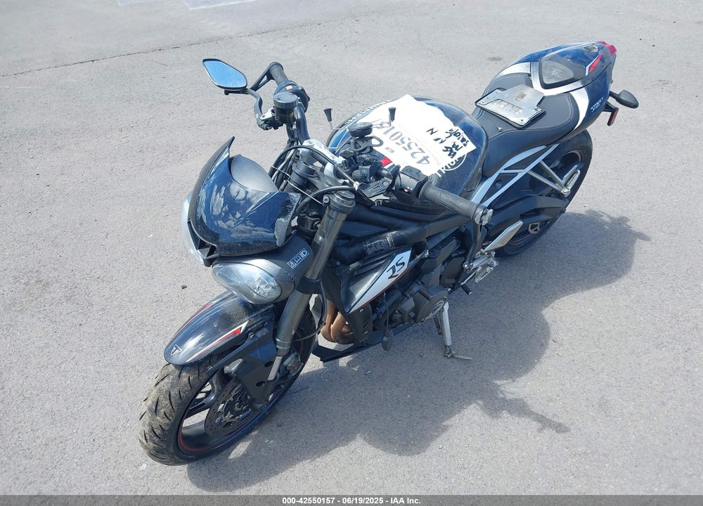 2018 TRIUMPH MOTORCYCLE STREET TRIPLE RS VIN: SMTA464S0JT857945