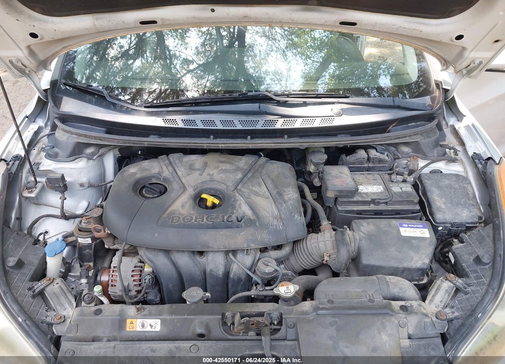 2013 HYUNDAI ELANTRA VIN: KMHDH6AE4DU005462