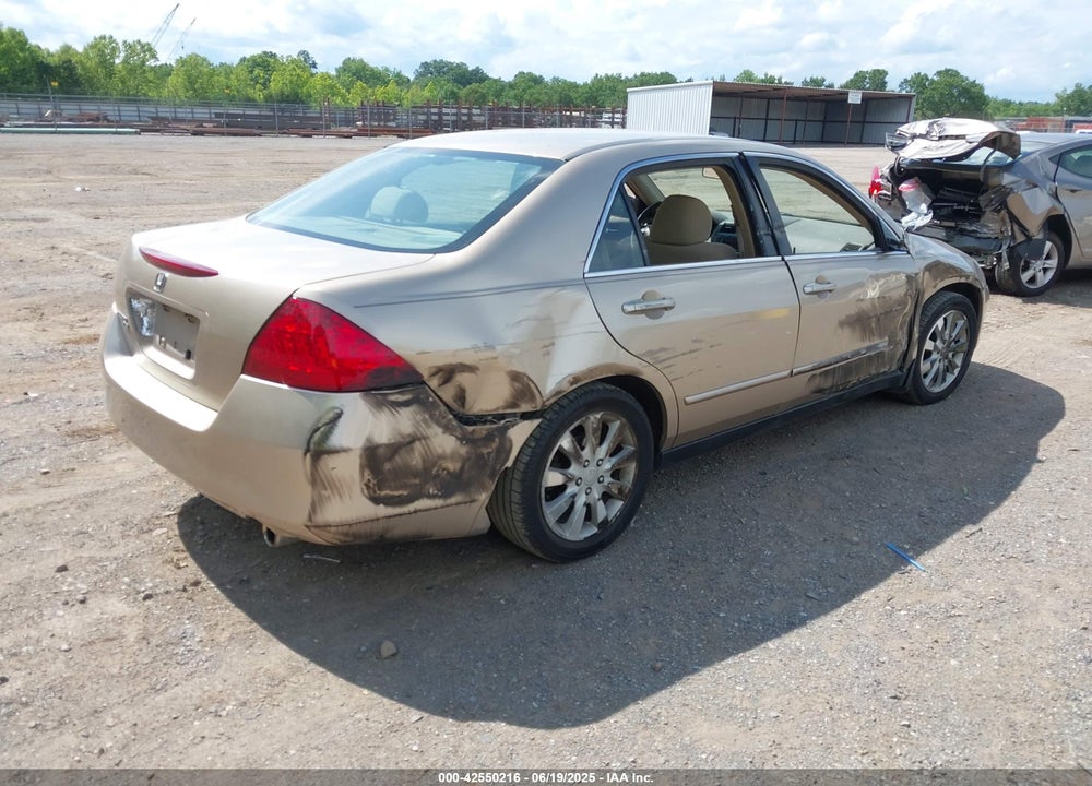 2006 HONDA ACCORD VIN: 1HGCM66356A017466