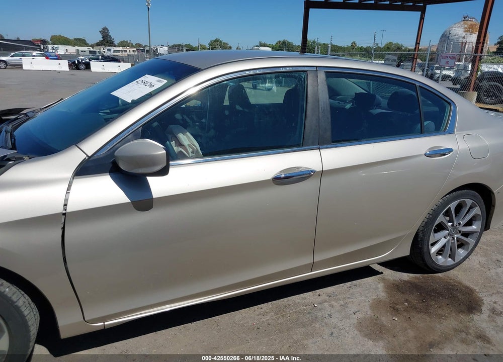2013 HONDA ACCORD VIN: 1HGCR2F5XDA050598