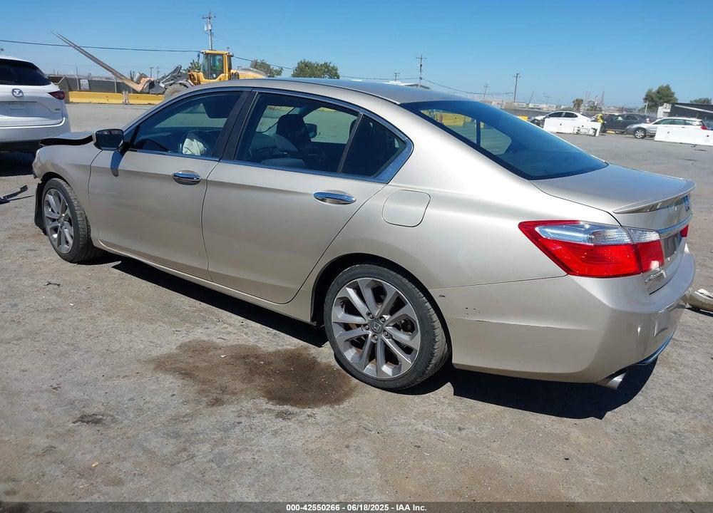 2013 HONDA ACCORD VIN: 1HGCR2F5XDA050598