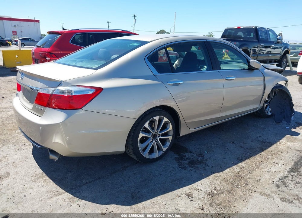 2013 HONDA ACCORD VIN: 1HGCR2F5XDA050598