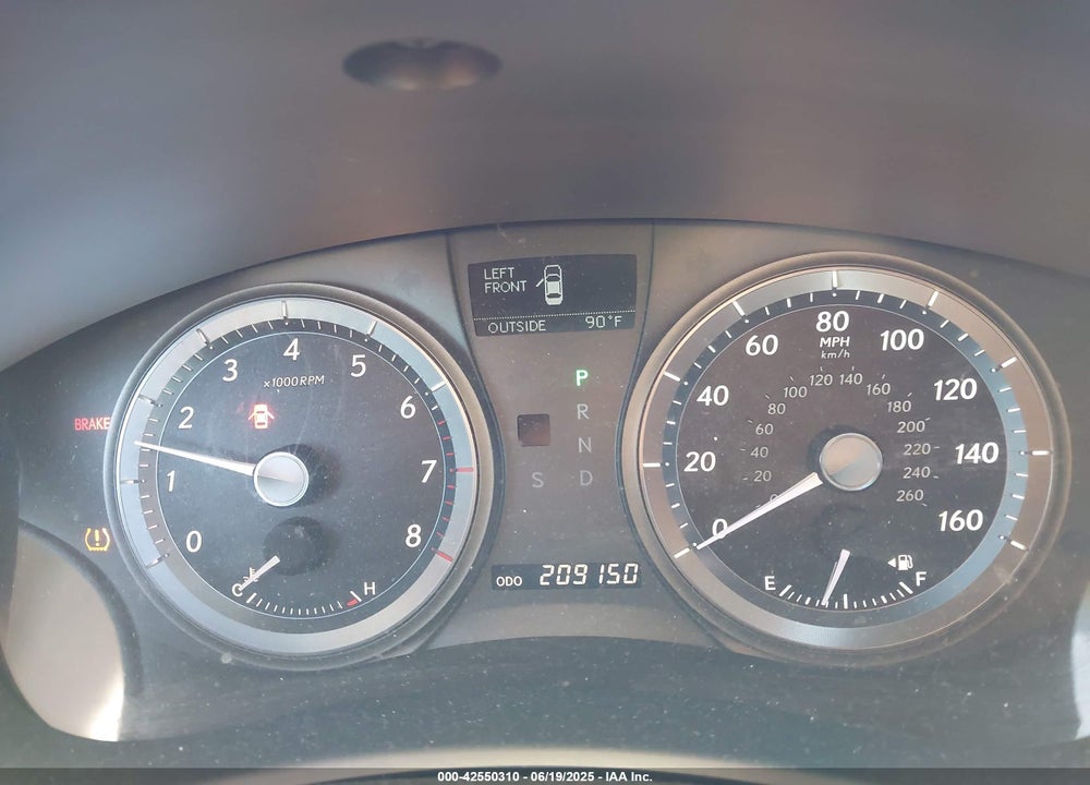 2007 LEXUS ES 350 VIN: JTHBJ46G872051468