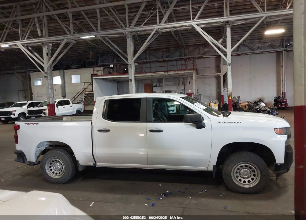 2019 CHEVROLET SILVERADO 1500 WORK TRUCK VIN: 1GCUYAEF7KZ297599