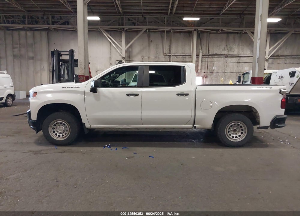 2019 CHEVROLET SILVERADO 1500 WORK TRUCK VIN: 1GCUYAEF7KZ297599